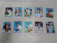 Qty (40) 1978 Topps Baseball Cards (#384 - 429)