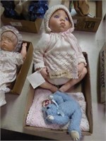 12" Doll & Me porcelain doll - "Sweetness Newbor