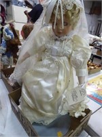 19" bisque doll bride - Applause - Dolls by Pauli