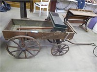 Buck board wagon - 47" L x 25" W x 27" H