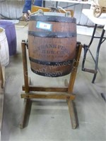 Wm. Frankfurth - Milwaukee - wood barrel butter ch