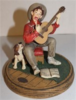 Norman Rockwell "Two Part Harmony" figurine