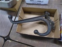 Cast iron harness hook