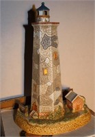 Lefton Bald Head Island  lighthouse w box