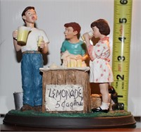 Norman Rockwell "Summertime" figurine w box