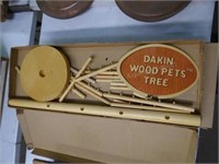 5 "Dakin Wood Pets tree" displays