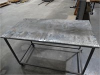 Steel Mobile Bench 1550mm x 800mm