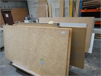 17 Sheets Assorted Flooring, MDF & Laminate Board