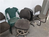 9 Assorted Chairs