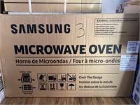 NEW Samsung Over Range Microwave Stainles $399 Ret