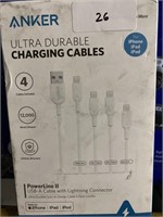 Anker Ultra Durable Charging Cables iPhone iPad
