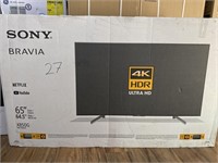Sony Bravia 65" 4K HDR Ultra HD TV $1300 Retail