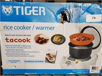 Tiger Rice Cooker Warner 1.0L 5.5 Cup JBV-S10U