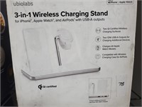 Ubiolabs 3-in-1 Wireless Charging Stand QI 12W