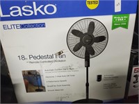 Lasko Elite 18IN Pedestal Fan W/ Remote 4 Speeds