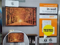 Sanus In-Wall TV Power Kit Works With Any TV