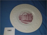 Wedgewood Baylor Women's Dormitory Plate