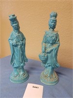 1968 Pair of Oriental Statues