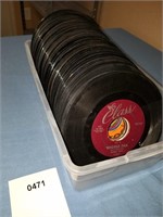 Collection of 118 "45s" records