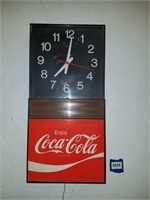 Vintage Restaurant Style Coke Clock