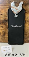Rooster Tin Chalkboard