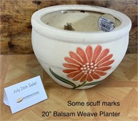 20" Balsam Weave Planter
