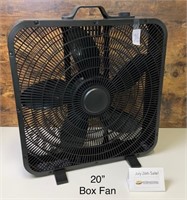 3 Speed 20" Box Fan