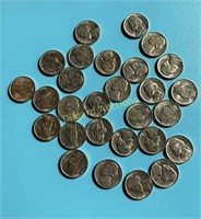 (13) 1939, (15) 1940 Jefferson Nickels, High Grade