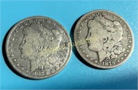 1879-P & O Morgan Dollars