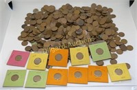 Over (900)  Wheat Cents  1909-1958  Nice mix