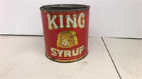 King syrup can
