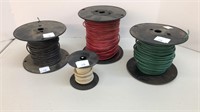 4 Spools of wire