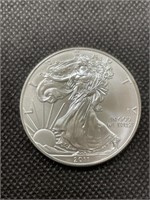 2011 Uncirculated 1 Oz Silver American Eagle