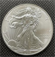 2011 Uncirculated 1 Oz Silver American Eagle