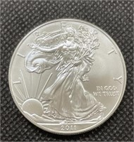 2011 Uncirculated 1oz Silver American Eagle