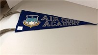 Vintage felt pennant Air Force Academy