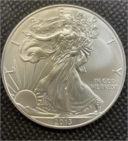 2013 Uncirculated 1 Ounce American Silver Eagle