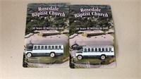 (2) Rosedale baptist church collectibles