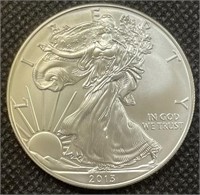 2013 Uncirculated 1 Ounce American Silver Eagle