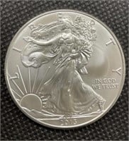 2013 Uncirculated 1 Oz American Silver Eagle
