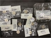 1943 P, 1947, (8) 2003 Nickels (10) Coin Nickel