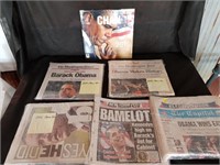 Obama Original Newspapers