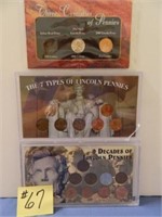 3 Centuries Of Pennies, 7 Types Of Lincoln -