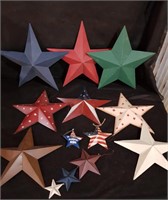 Home Decor - Tin Stars