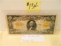 1922 Ser. Large $20 Gold Certificate