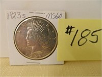1923s Peace Silver Dollar MS60