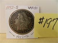 1892s Morgan Silver Dollar VF-20 Key Date