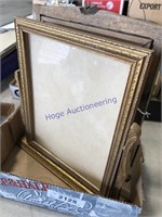 8 X 10 WOOD FRAMES ON STANDS