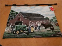 Coca Cola Tapestry NWT