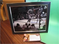 Muhammad Ali Signed 8 x 10 Framed Photo